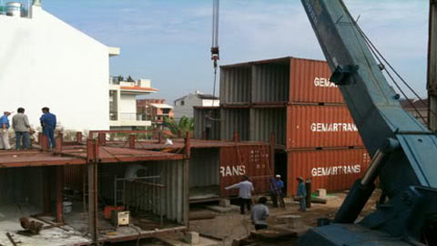 Biệt thự container độc nhất Sài gòn Container8