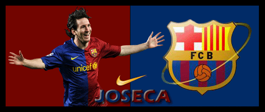 Firma para el F.C.Barcelona JOSECA