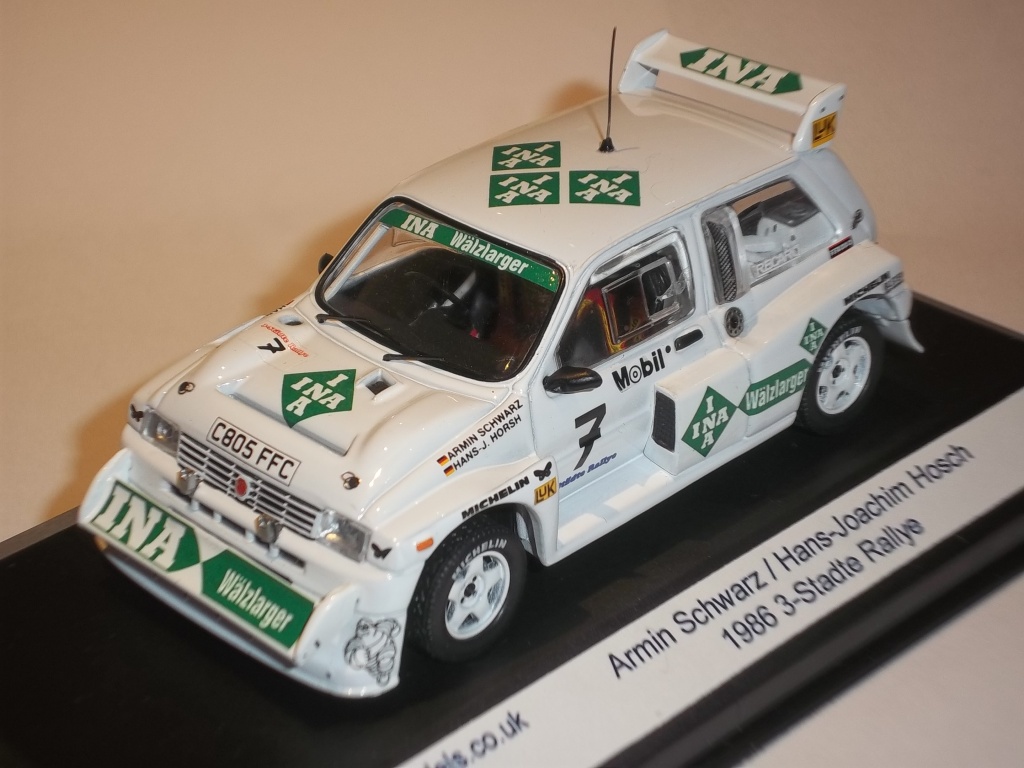 Latest Code 3's from Rallymodels.... GB66A