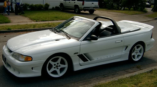 94-98 saleen bumper covers. Mustang