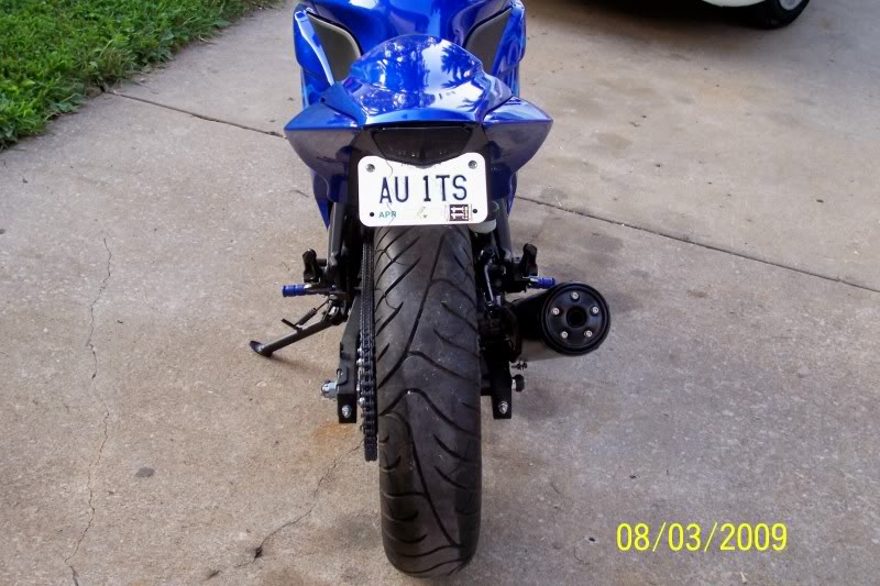 Hello all from USA.. Couple pics of My Custom 09-250R.. 100_3233