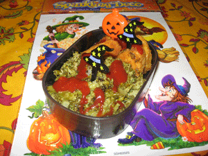 I miei bento !!! Halloween-bento