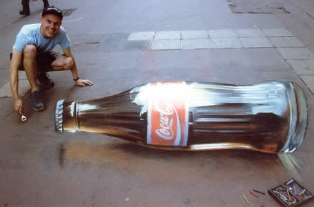 ￡街頭3D畫╕ Coke