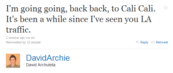 The Offical David Archuleta Twitter - Page 5 Cali