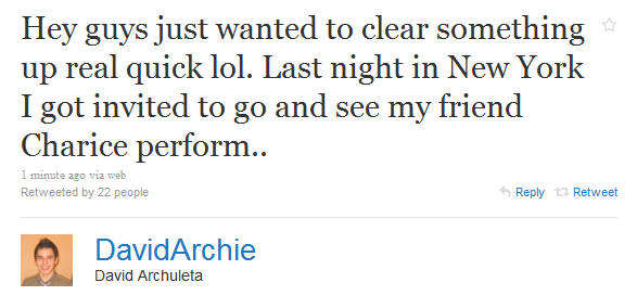 The Offical David Archuleta Twitter T2