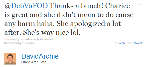 The Offical David Archuleta Twitter T7