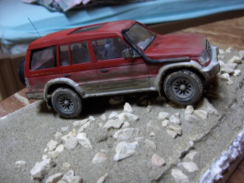 MITSUBISHI PAJERO 1/24 AOSHIMA HPIM3901