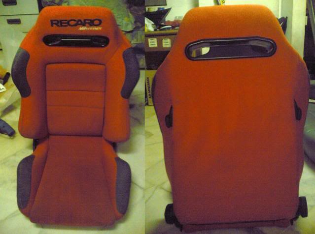 ~RECARO MILLENIUM RED FOR DRIVER ONLY~ RECAROMILLINEUM