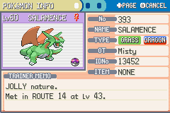 [LeafGreen remake]Pokemon: Advanced Adventure Salamence