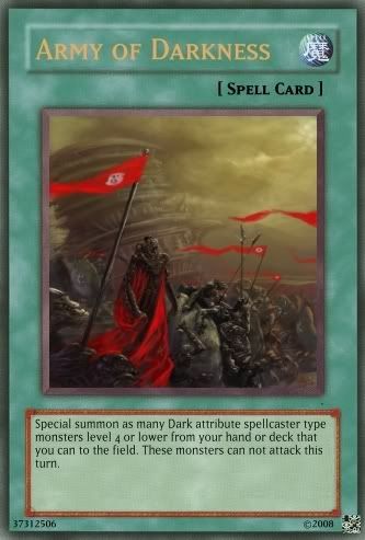 Custom magicain cards ArmyofDarkness