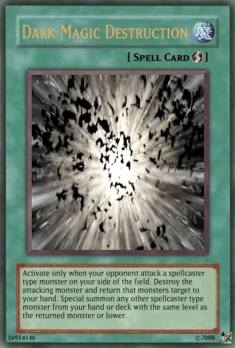 Custom magicain cards DarkmagicDestruction