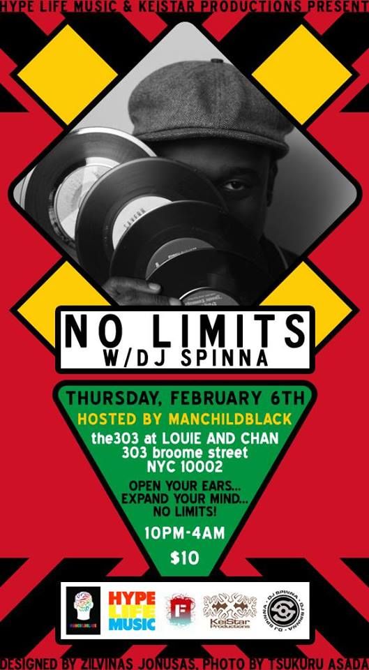 NO LIMITS w/DJ SPINNA @ the303 at LOUIE and CHAN-THURS. 2/6 1601212_10153733683520655_1406890775_n_zpsddfaaefd