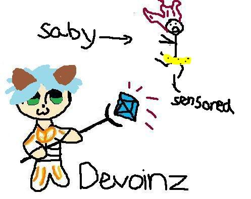 My chat drawings ;D Devoinzsensoredx3