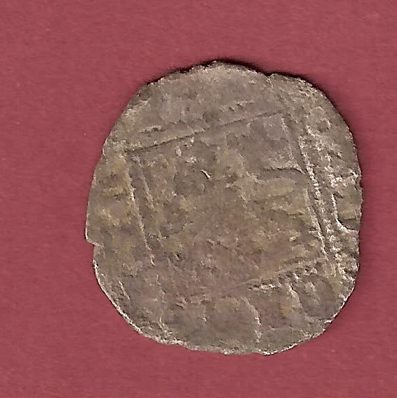 Dinero de Enrique II. Emisión 1373 Medevalrev