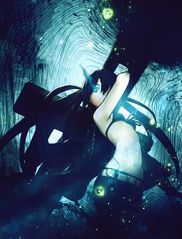 Soldadito y Black Rock Shooter BRS