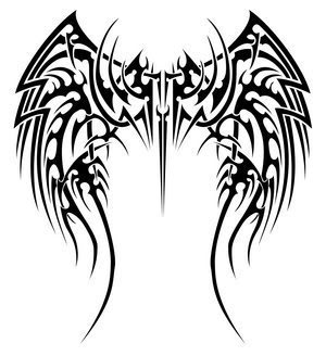 Ryoushi Hanshou Tribal_tattoos_of_angel_wings