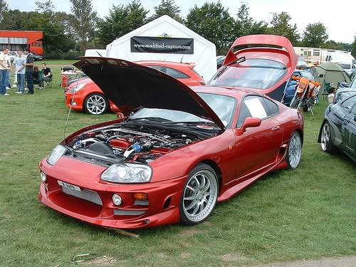 red toyota supra Supra2