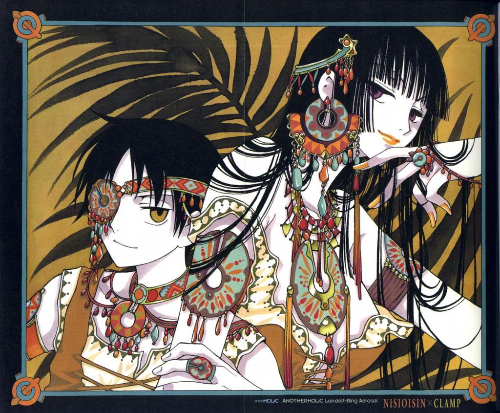 Clamp-xxx Holic Xxxholicnovelcolorpageqd55365