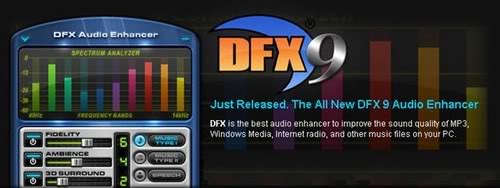 برنامج لتضخم الصوت بأحدث اصدار له DFXAudioEnhancer