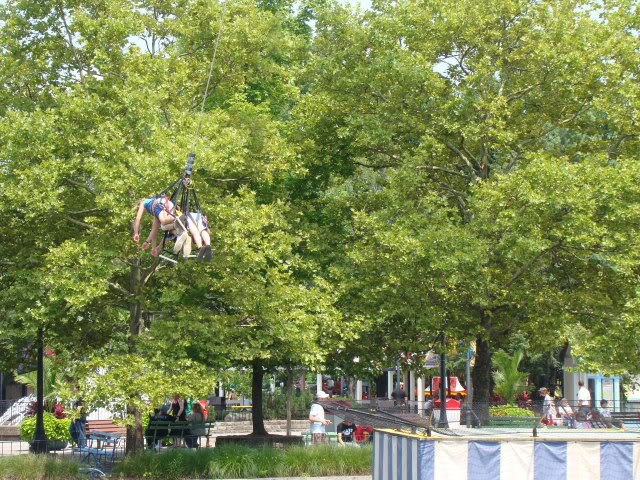 Kennywood 8/4/09 SkyCoaster