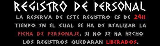 Registro de Personal del Campamento R-Pe