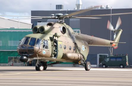 PICTURES: Finnish army to retire last Mi-8 transports 2Mi-8