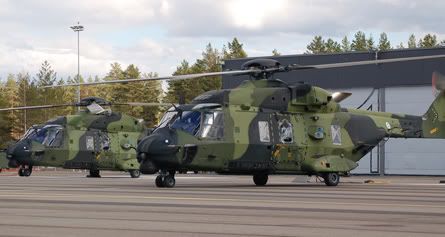 PICTURES: Finnish army to retire last Mi-8 transports NH90