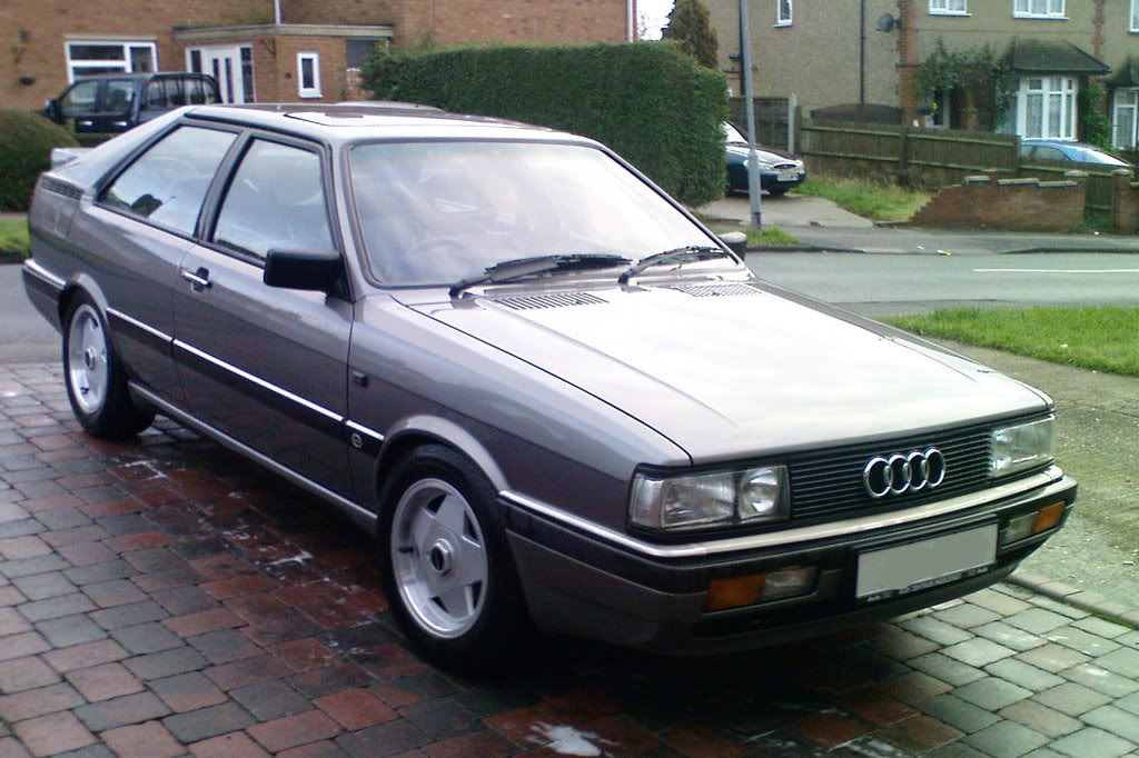 Audi Coupe GT, Titan Grey with Borbet As Car