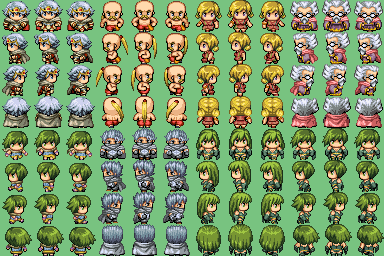 Charas Final Fantasy PinedaVXFFIV