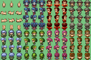 Charas De Anime Para RPG MAKER VX Pinevx98