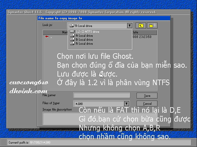 Hướng dẫn ghost cực chi tiết 13