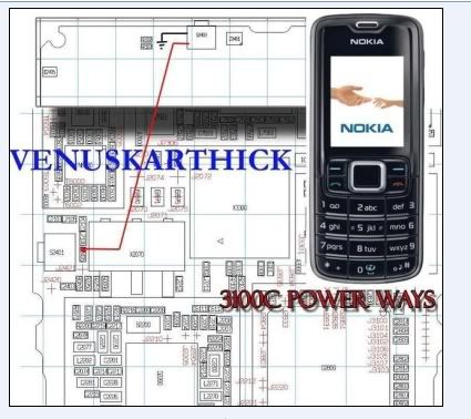 Nokia 3110c tuklap dalawang paa ng power swicth...solved 26110900