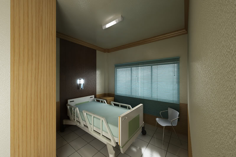 hospital interior.. ward (1st post ko sa interior) 3dprivateward