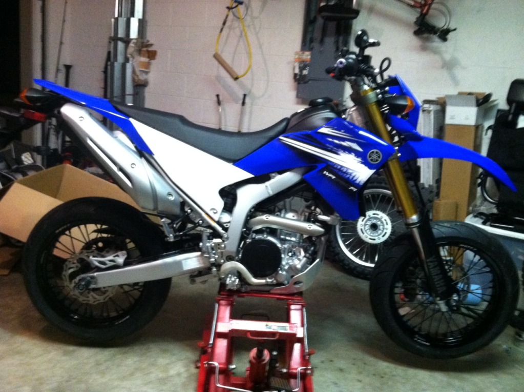 My 2012 wr250r to x conversion Mywr250r4