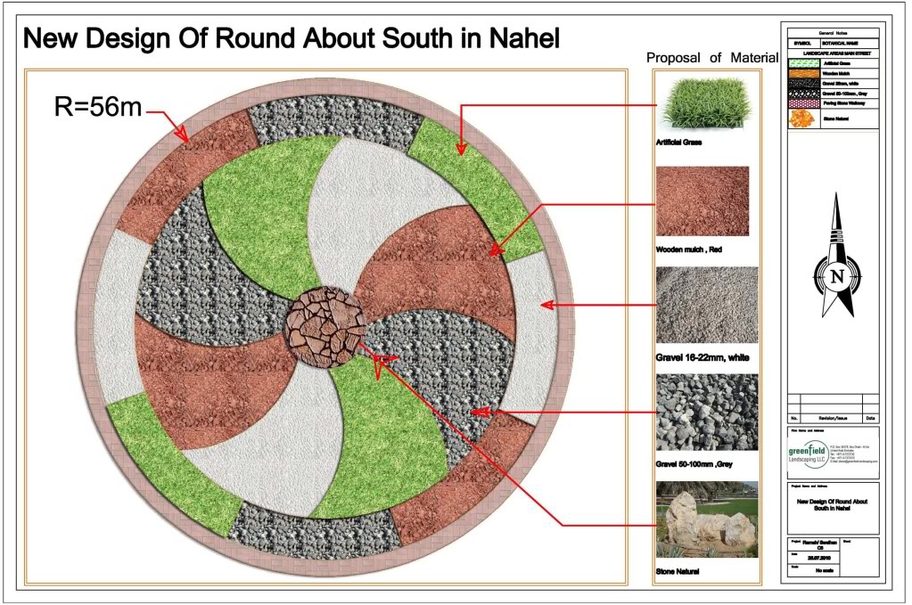 تصاميم مساحات خارجية  100728newdesignofnahelRB-South
