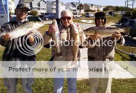 Topsail Fishing Report 11-08-2010 Striperslam