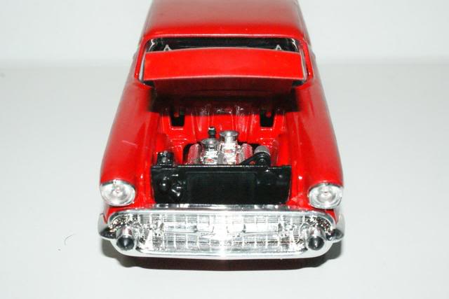 1957 Chevy Hardtop Red 034