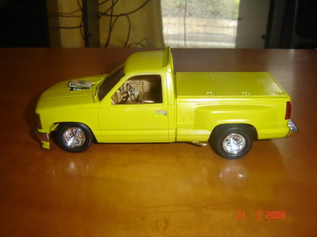 1990 Chevy C-1500 Yellow Modelcarsstuff218