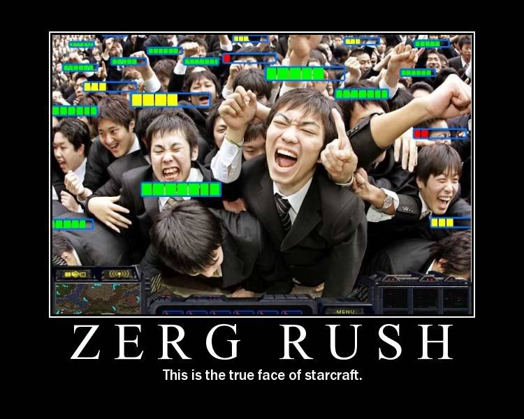 1-2-3-4, I declare a Pic War. ZergRush