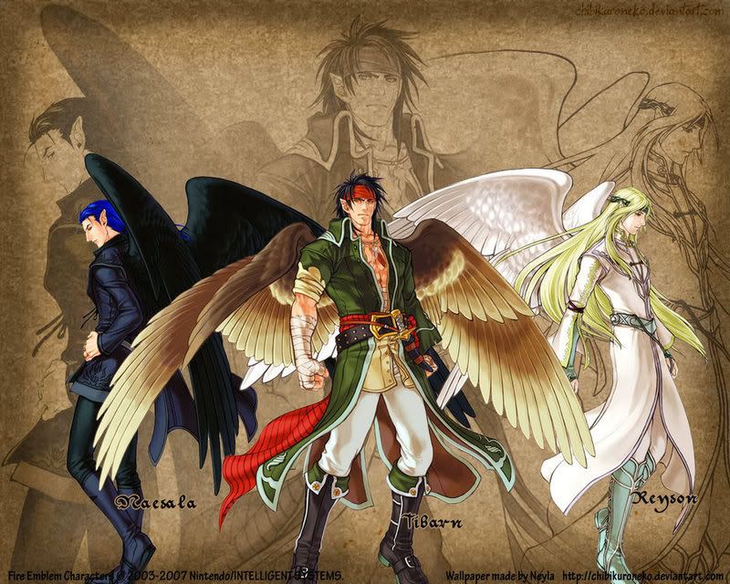 Une image pour  Fire_Emblem__Winged_Trio