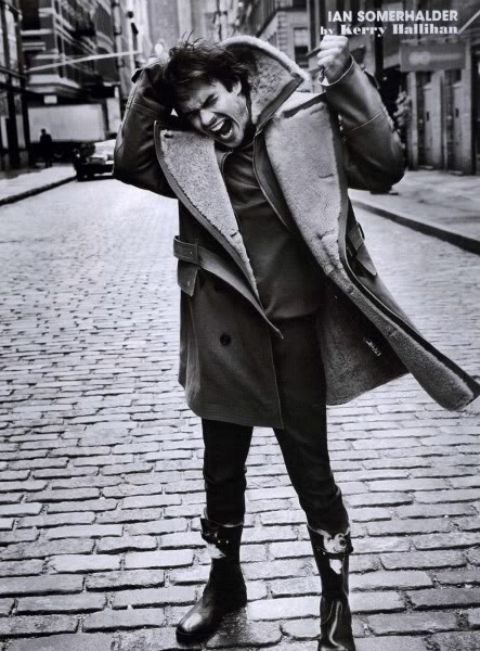 Ian Somerhalder in L’uomo Vogue Ian