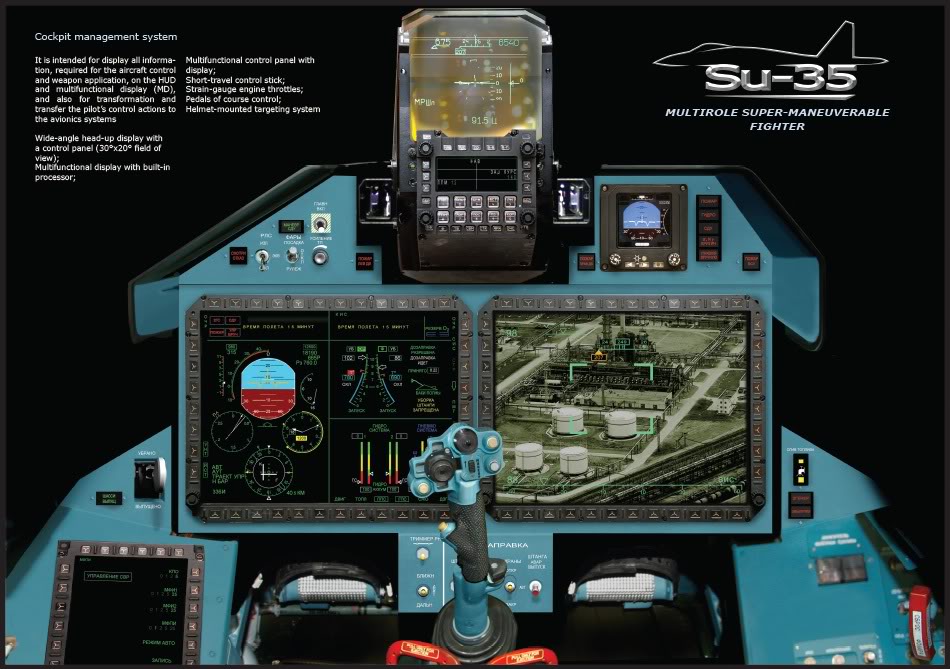 Sukhoï Su-35 BM - 1/48 Cockpit