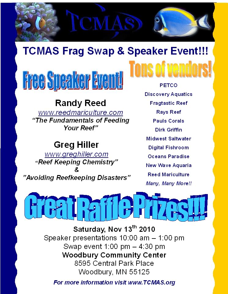 TCMAS Fall Speaker Event & Swap November 13, 2010 2010_Fall_Swap_Flyer