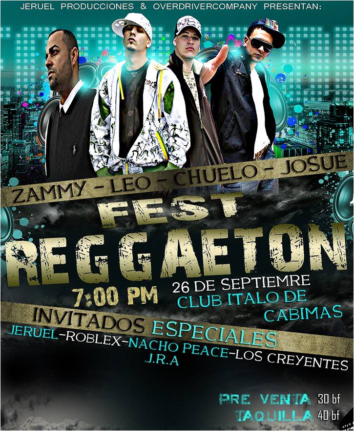 Nacho Peace en el Fest Reggaeton 2009