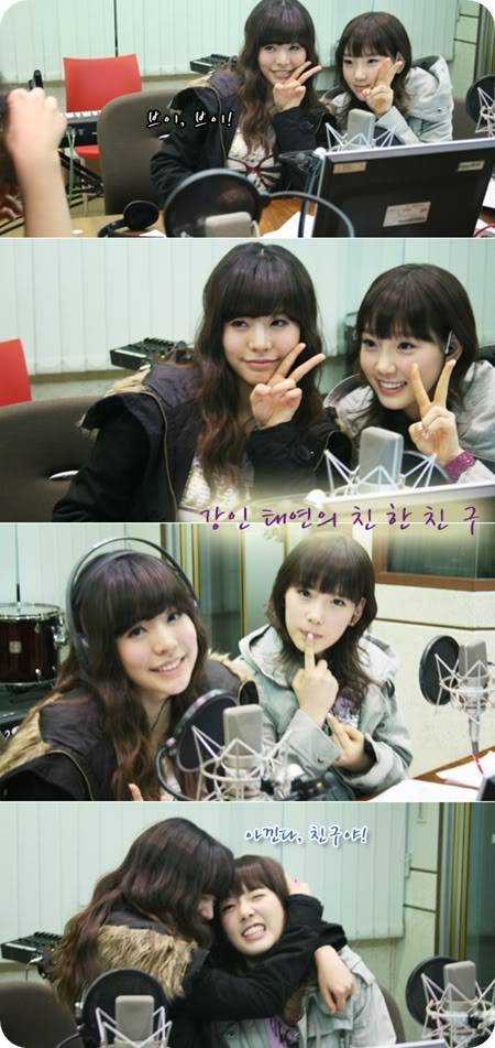 [PICS] Tổng hợp hình ảnh cute nhất của taeyeon khi còn ở radio Chin Chin 090120-2