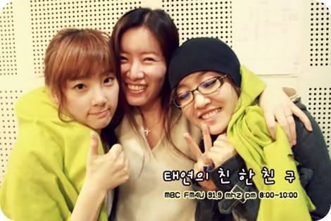 [PICS] Tổng hợp hình ảnh cute nhất của taeyeon khi còn ở radio Chin Chin 090508-5