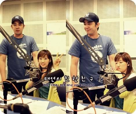 [PICS] Tổng hợp hình ảnh cute nhất của taeyeon khi còn ở radio Chin Chin 090531-3