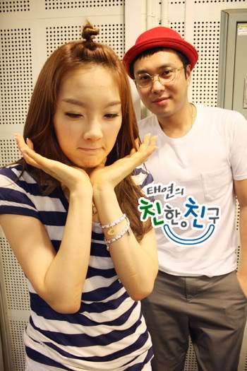 [PICS] Tổng hợp hình ảnh cute nhất của taeyeon khi còn ở radio Chin Chin 090714-2