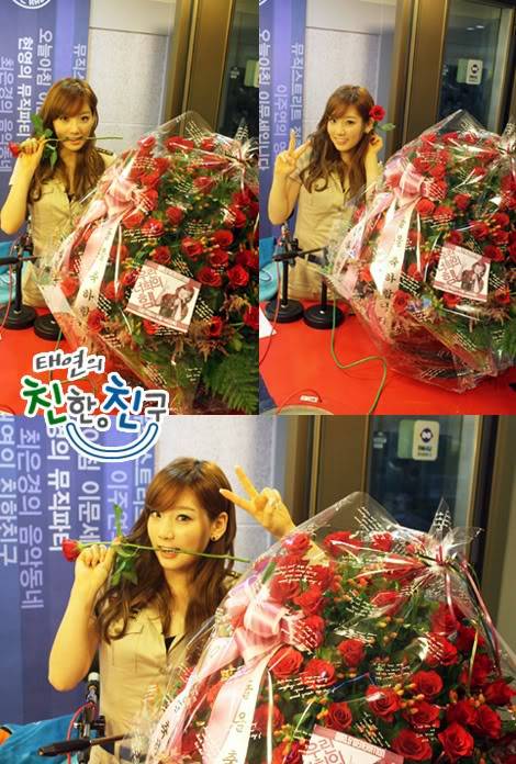 [PICS] Tổng hợp hình ảnh cute nhất của taeyeon khi còn ở radio Chin Chin 090724-6