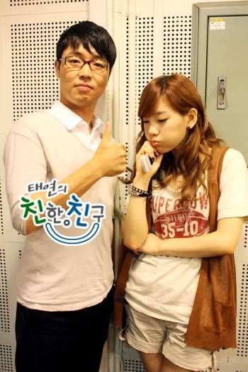 [PICS] Tổng hợp hình ảnh cute nhất của taeyeon khi còn ở radio Chin Chin 090727-3